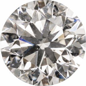 .33 CT (.29-.369) Round Full-Cut I1 Natural Top Light Brown Diamond