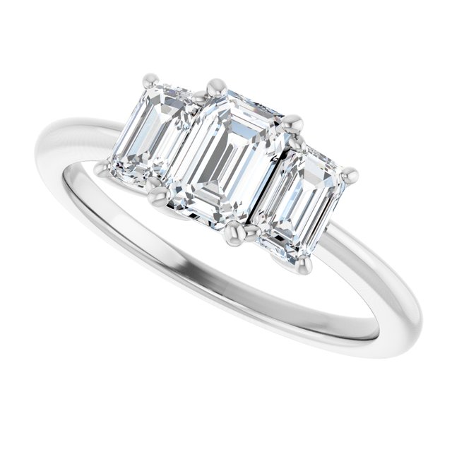 Three-Stone Engagement Ring