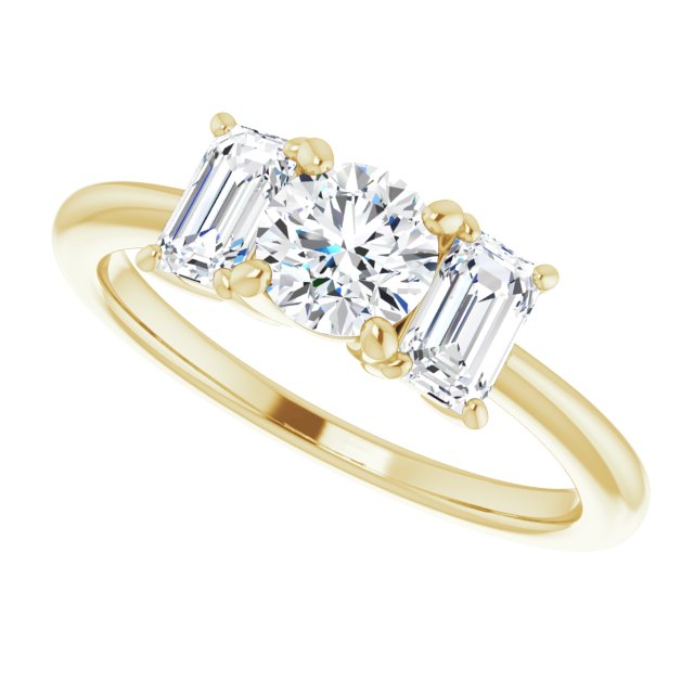 Three-Stone Engagement Ring