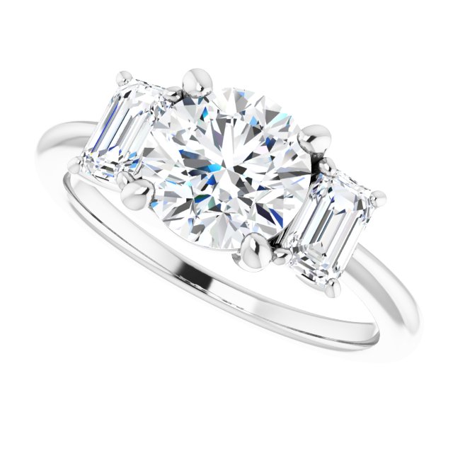 Three-Stone Engagement Ring