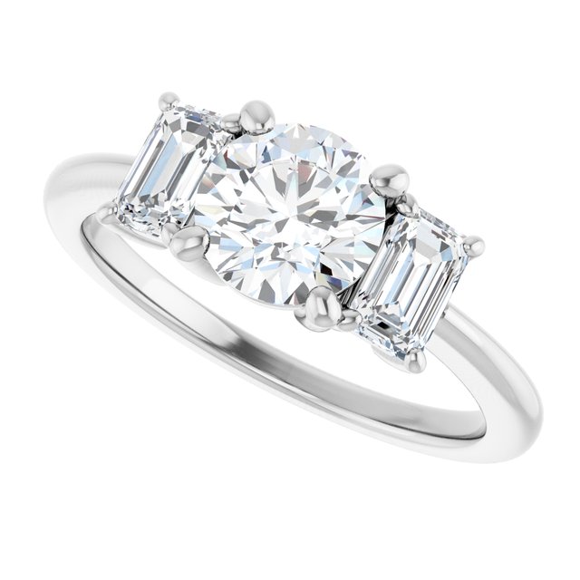 Three-Stone Engagement Ring