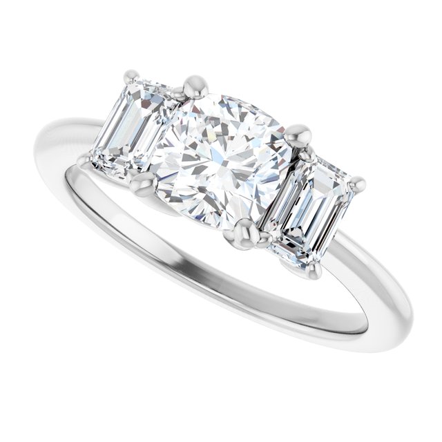Three-Stone Engagement Ring