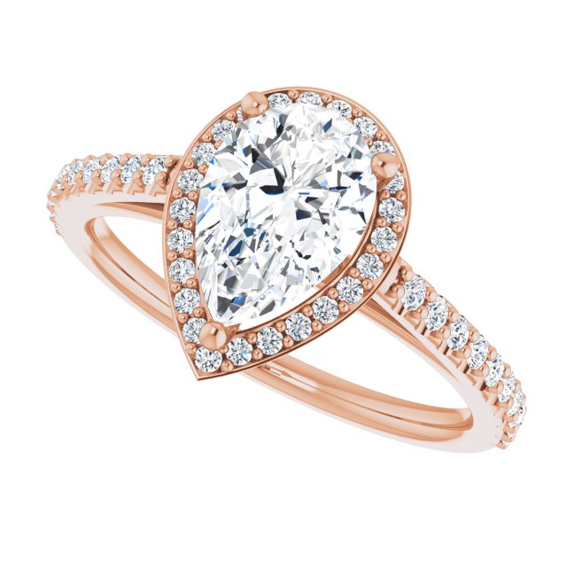 Halo-Style Engagement Ring