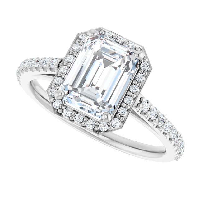 Halo-Style Engagement Ring