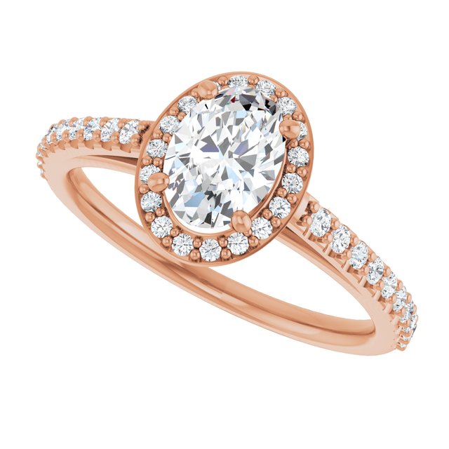 Halo-Style Engagement Ring