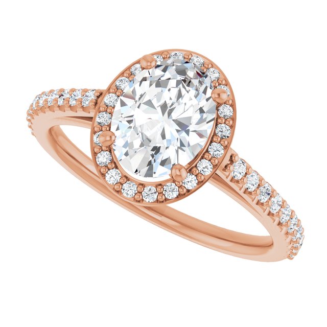 Halo-Style Engagement Ring