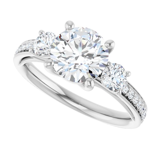 Three-Stone Engagement Ring