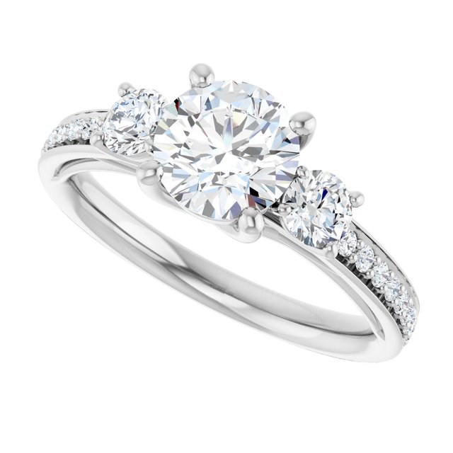 Three-Stone Engagement Ring