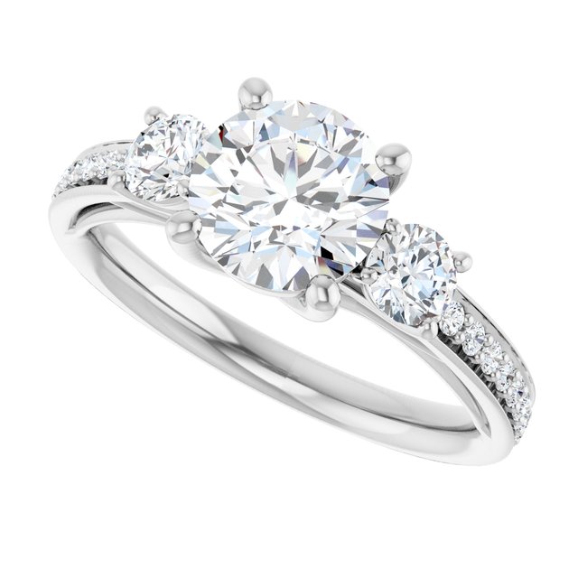 Three-Stone Engagement Ring