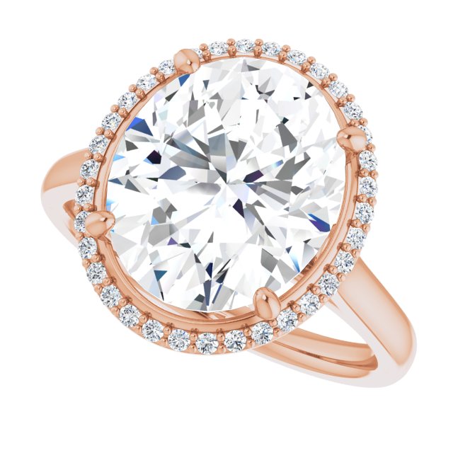 Halo-Style Engagement Ring