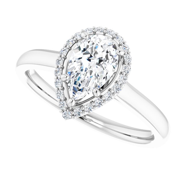 Halo-Style Engagement Ring