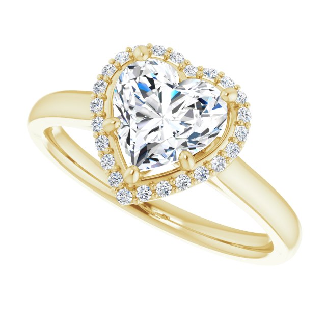 Halo-Style Engagement Ring