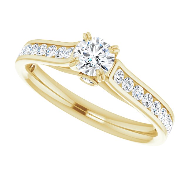 Cathedral Engagement Ring