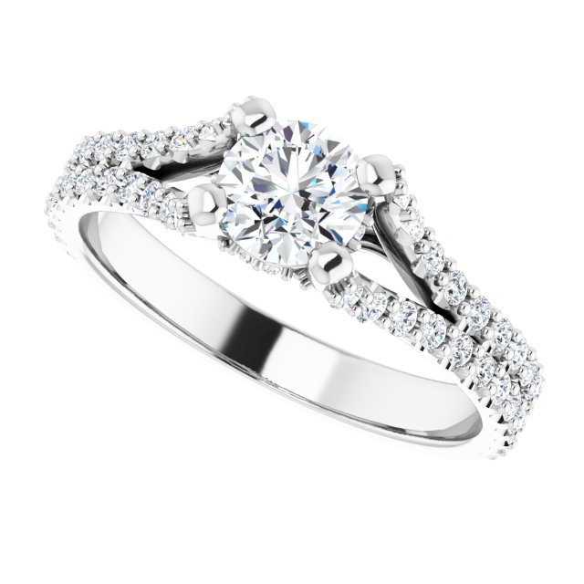 Cathedral Engagement Ring