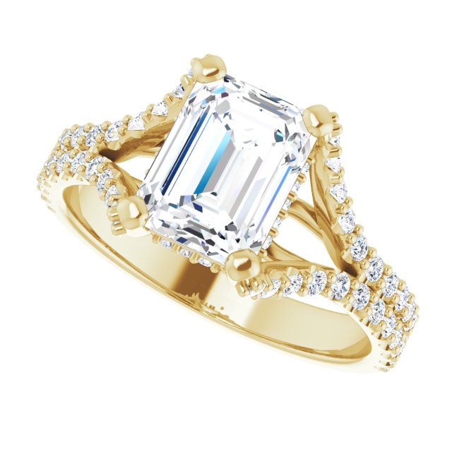 Cathedral Engagement Ring