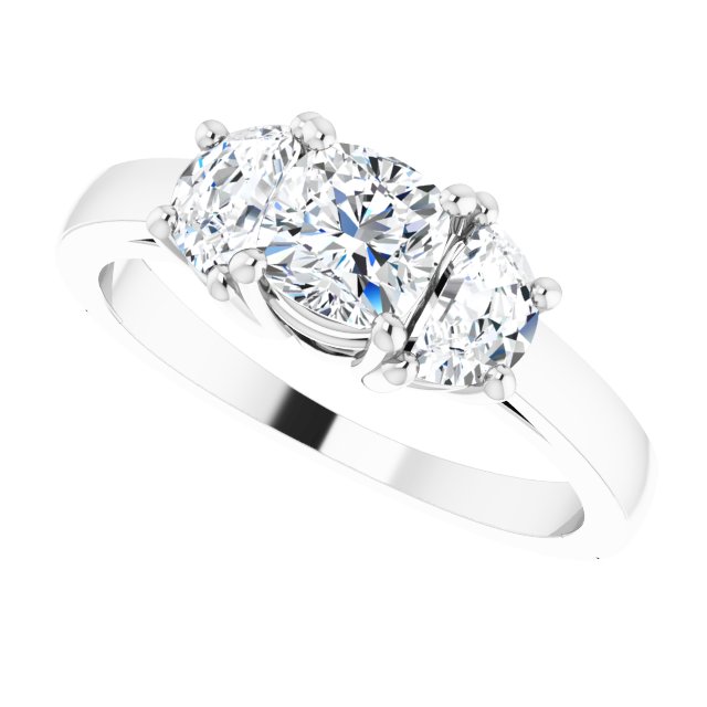 Three-Stone Engagement Ring