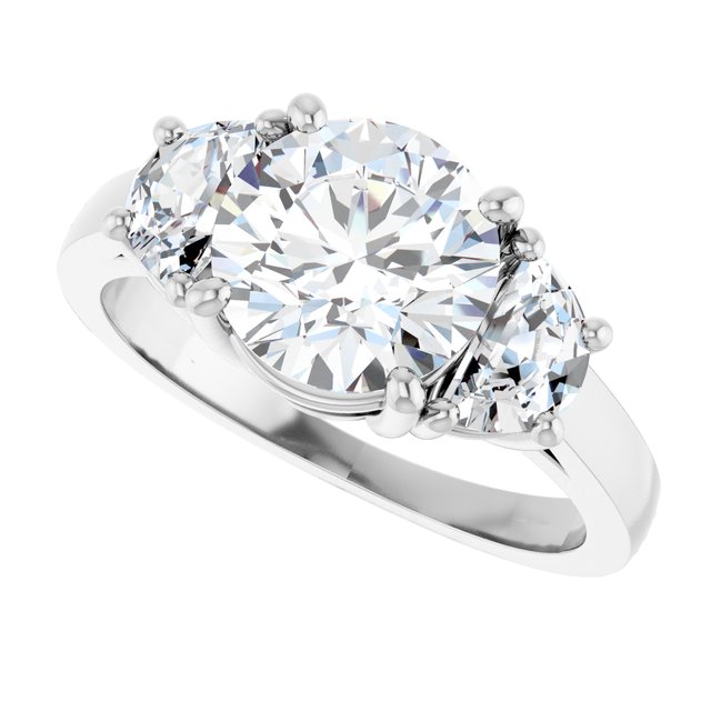 Three-Stone Engagement Ring