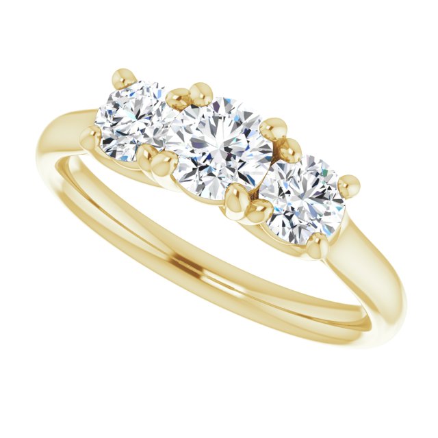 Three-Stone Engagement Ring