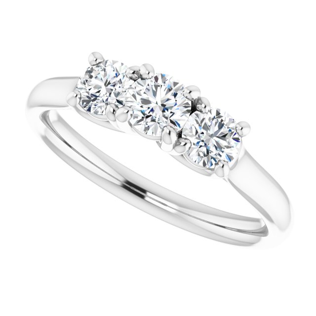 Three-Stone Engagement Ring