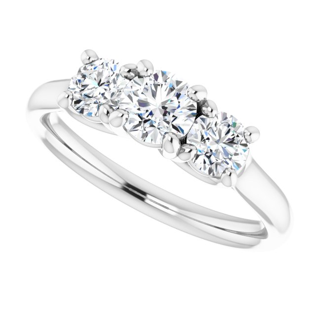Three-Stone Engagement Ring