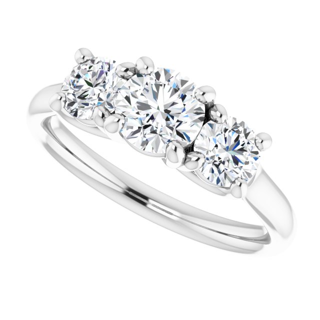 Three-Stone Engagement Ring