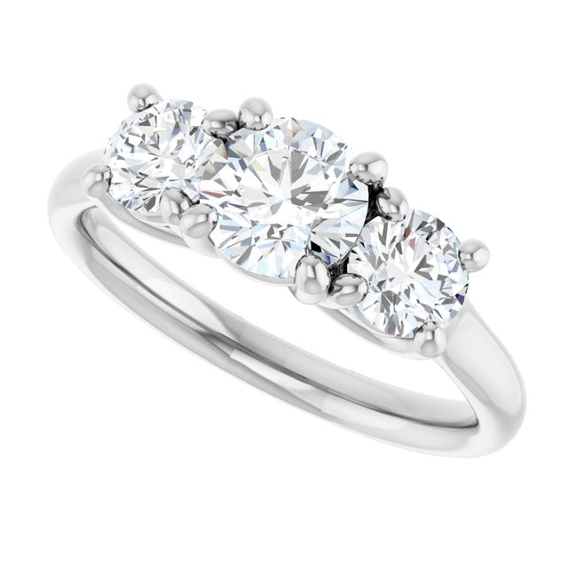 Three-Stone Engagement Ring