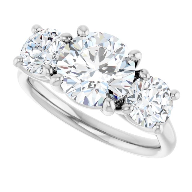 Three-Stone Engagement Ring
