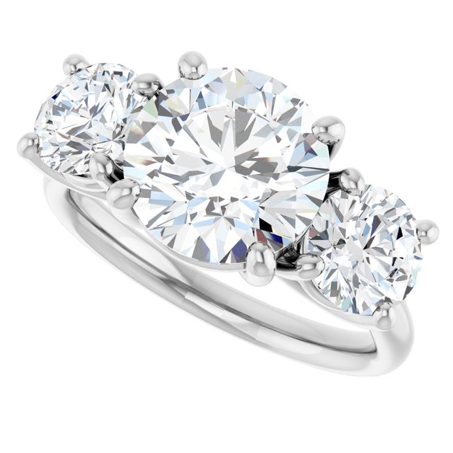 Three-Stone Engagement Ring