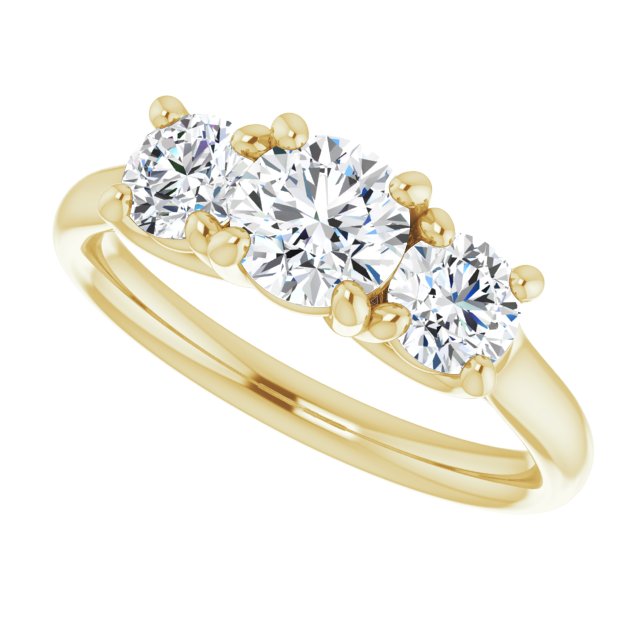 Three-Stone Engagement Ring