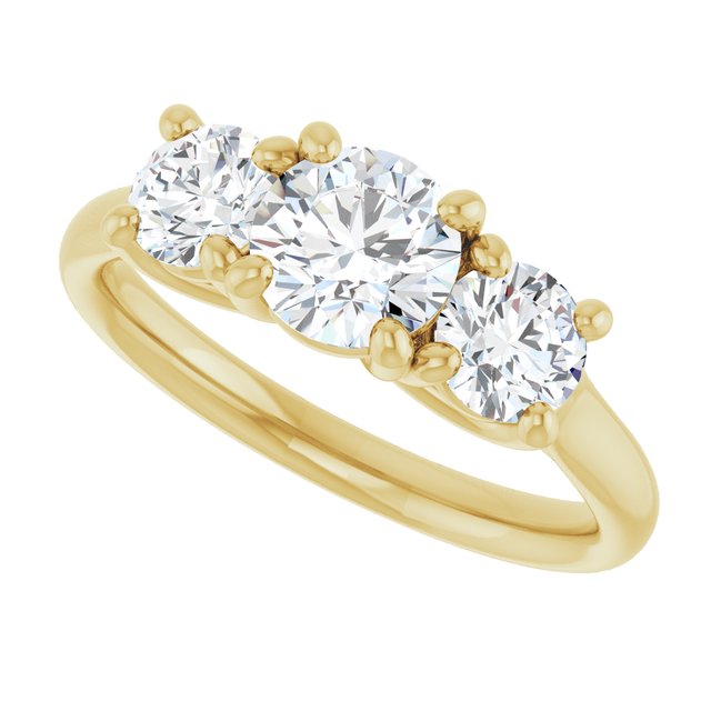Three-Stone Engagement Ring
