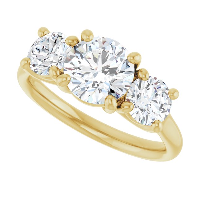 Three-Stone Engagement Ring