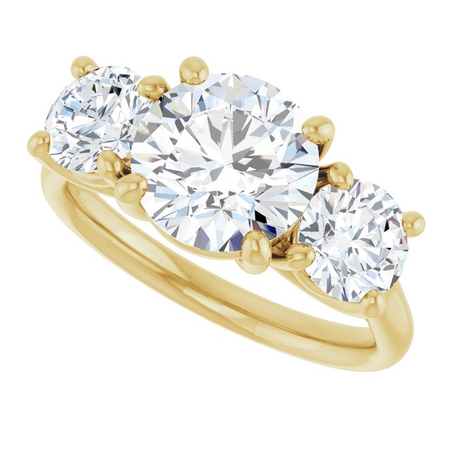 Three-Stone Engagement Ring