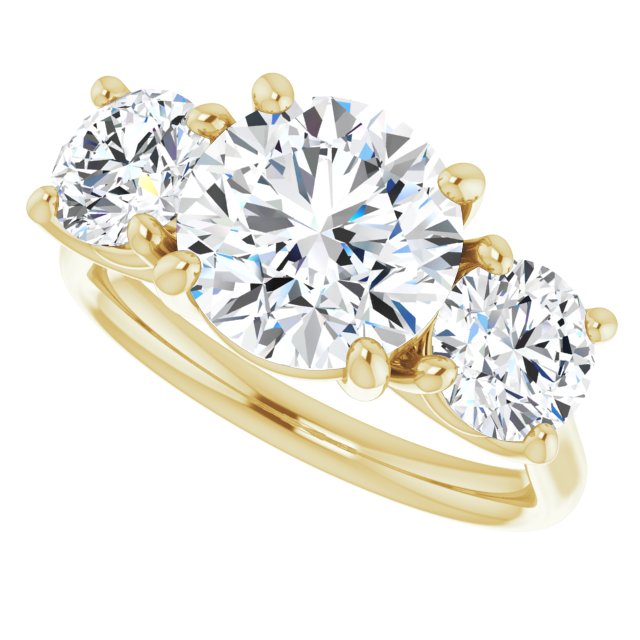 Three-Stone Engagement Ring