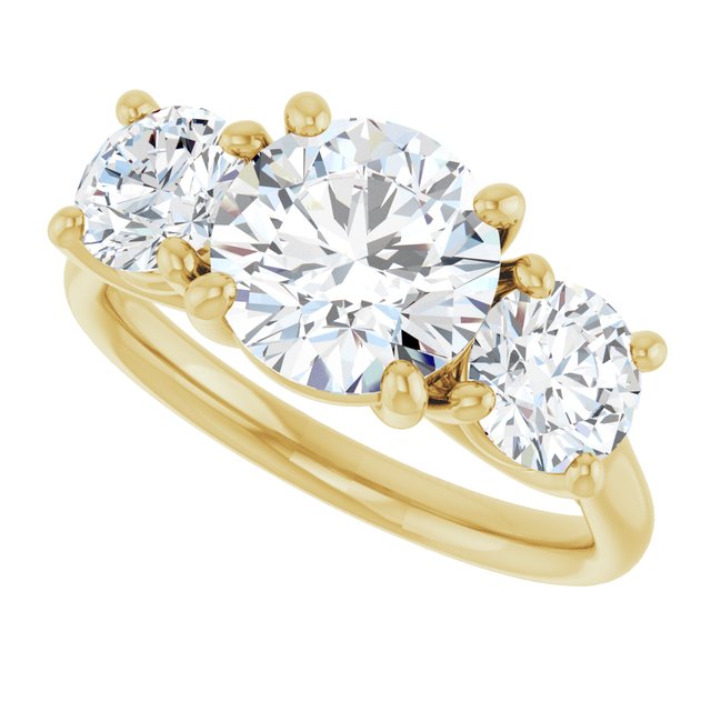 Three-Stone Engagement Ring