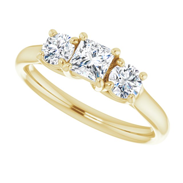 Three-Stone Engagement Ring