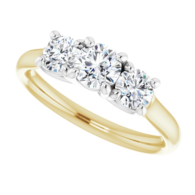 Three-Stone Engagement Ring