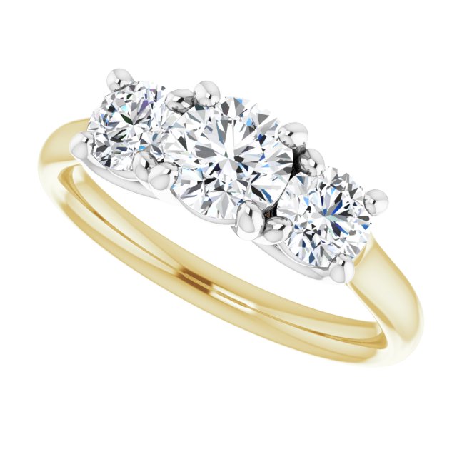 Three-Stone Engagement Ring