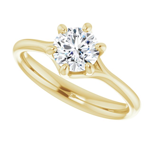 Solitaire Engagement Ring