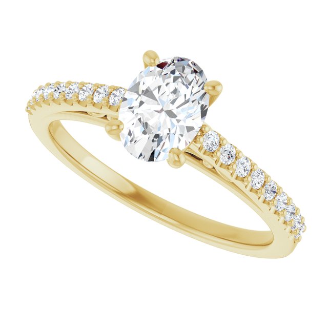 Cathedral-Style Engagement Ring