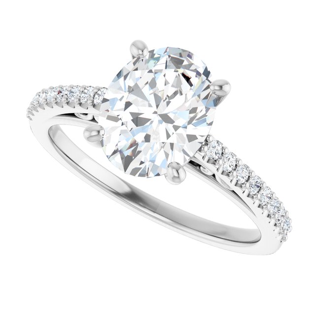 Cathedral-Style Engagement Ring