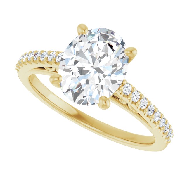 Cathedral-Style Engagement Ring