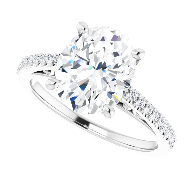 Cathedral-Style Engagement Ring