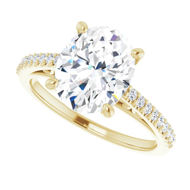 Cathedral-Style Engagement Ring