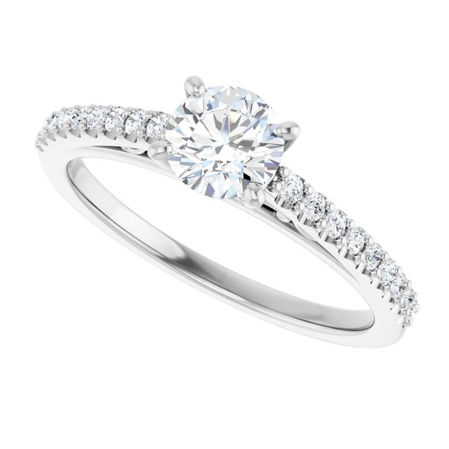 Cathedral-Style Engagement Ring
