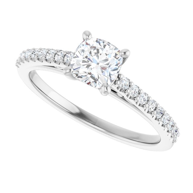 Cathedral-Style Engagement Ring