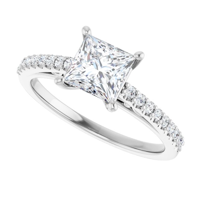 Cathedral-Style Engagement Ring