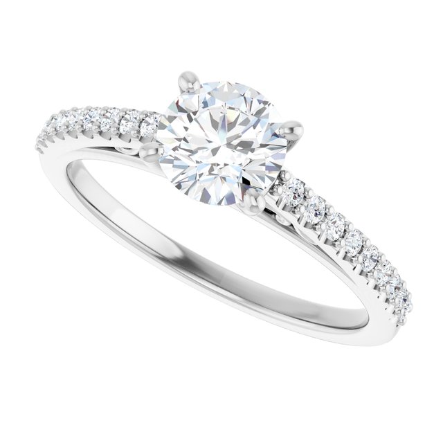 Cathedral-Style Engagement Ring