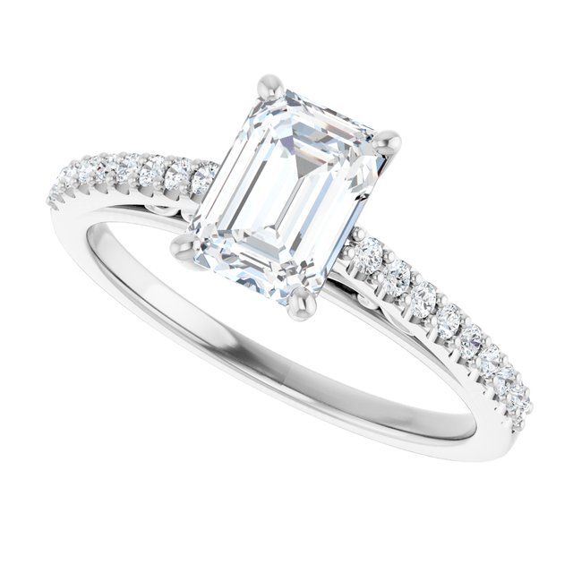 Cathedral-Style Engagement Ring