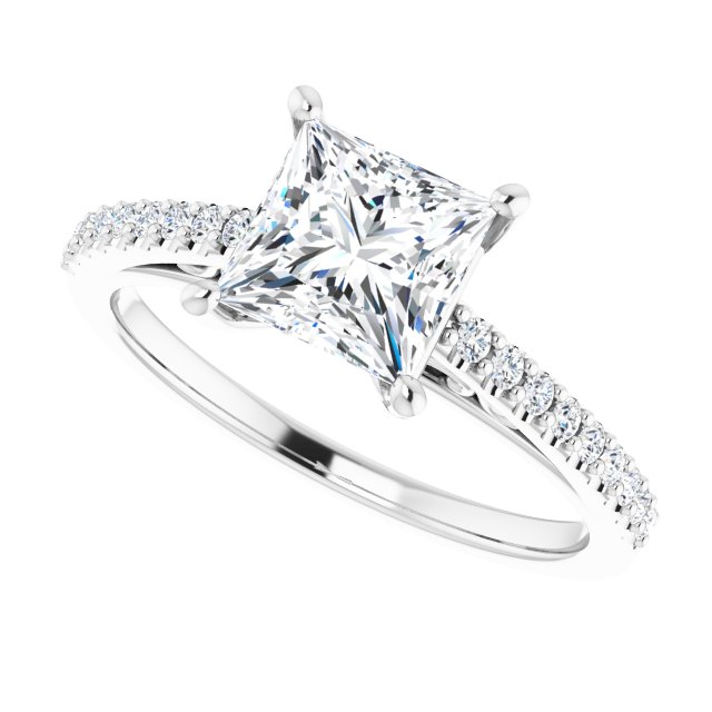 Cathedral-Style Engagement Ring