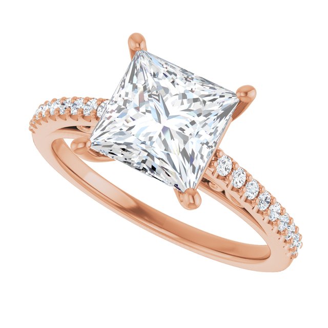 Cathedral-Style Engagement Ring